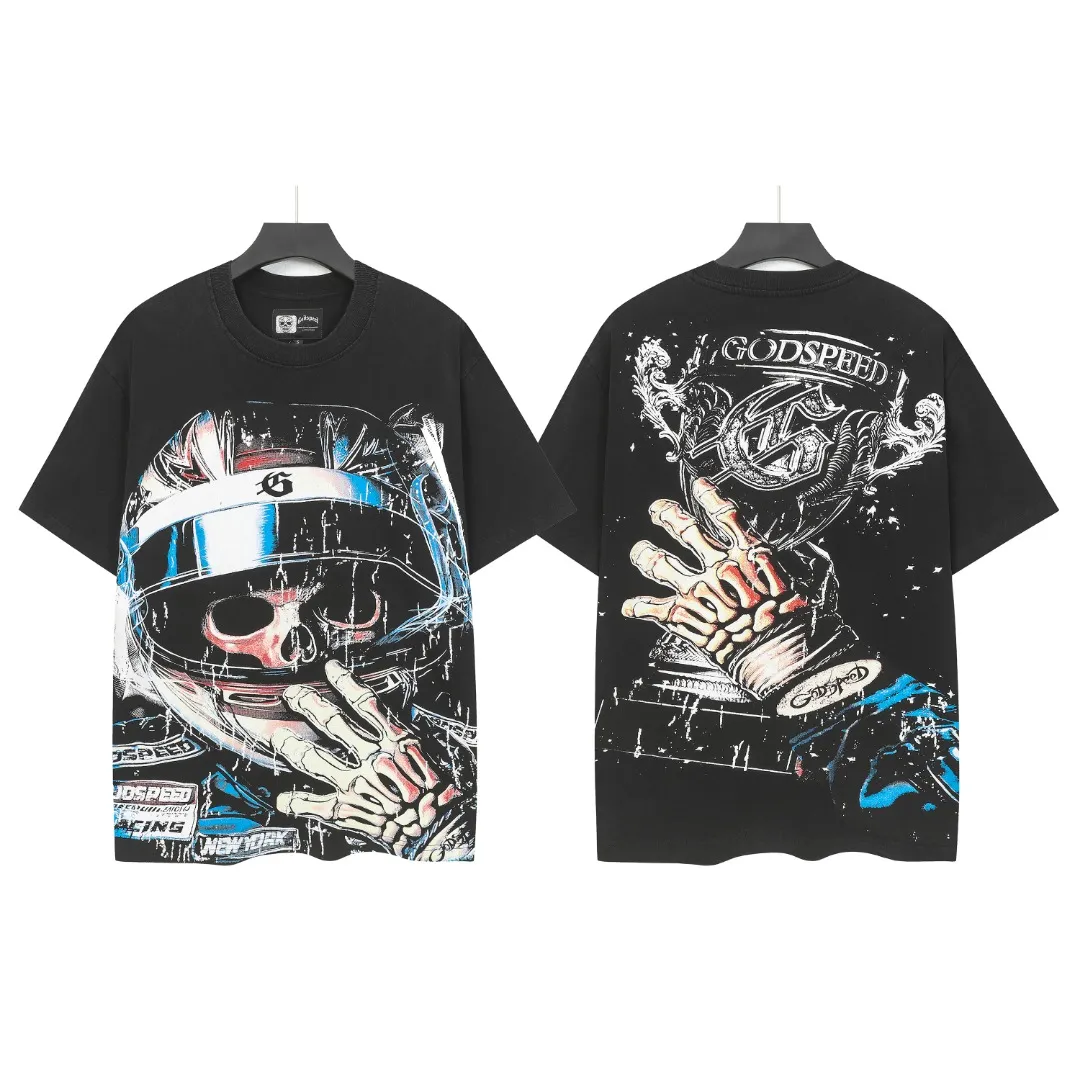 6342# Black I P63 In Stock （new） Godspeed Retro T （fabric）：32 250 Sizes（size）：S-M-L-XL （colour）： Black